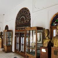  نمای داخلی خانه مشروطه تبریز